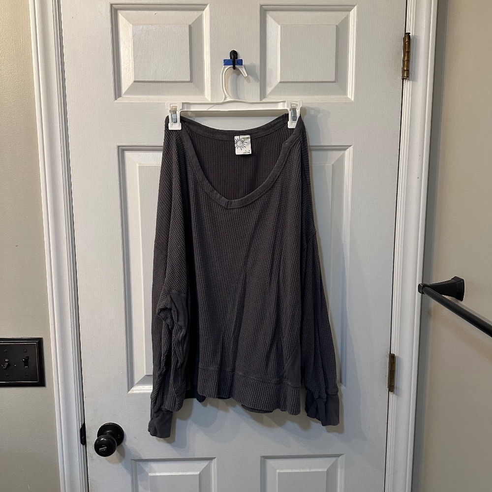 Aerie Slouchy Long Sleeve Pullover: Size XL